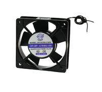 sourcing map 110mm 11cm Metal Frame Plastic Vanes Axial Fan AC 220-240V 0.08A