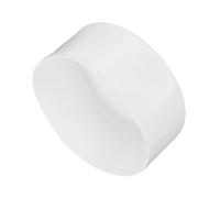 sourcing map 110mm(4 5/16") Rubber End Caps, Round Vinyl Plug Insert Plastic End Caps for Tubing, Fence, Pipe Post, Furniture, Railing, White