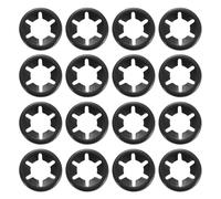 sourcing map 110Pcs Internal Tooth Lock Washers, M12 ID 25mm OD Star Locking Washer Quick Speed Retaining Clips Fasteners for Machinery, Automobile, Industrial Use, Flipped Edge