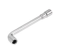 sourcing map 11mm Metric L Shaped Angled Open Hex 6 Point Socket Wrench