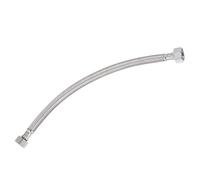sourcing map 12 Inch Long Faucet Supply Line Connector, G3/8 Female Compression Thread x G1/2 Female Connector Straight Thread 304 Stainless Steel Water Supply Hose Line
