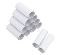 sourcing map 12 Pack Cardboard Tubes for Crafts, Toilet Paper Rolls Corrugated Cardboard Roll for Painting, Drawing, Art Supplies, DIY Projects, 3.94x1.58 Inches,White