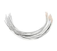 sourcing map 12 Pairs Stainless Steel Underwires for Bra, 9.2 Inch Underwires for Bras Replacement Bra Wires Repair Parts Sewing Supplies Regular Wire Size for B Cup Support, Silver