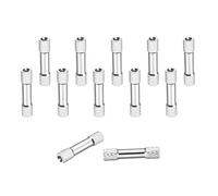 sourcing map 12 Pcs M3 x 28mm Knurled Aluminum Standoff Double-Head Spacer Column for FPV Drone RC Airplane Racing Car Simracing, Silver Tone
