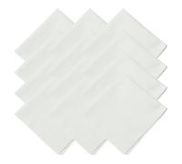 sourcing map 12 Pcs Microfiber Cleaning Cloth for Glasses, 11.8 x 11.8 Inch Eyeglass Cleaning Cloth, Glasses Cleaner Wipes for Electronics Lenses Screens Cameras Cell Phones, Gray