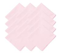 sourcing map 12 Pcs Microfiber Cleaning Cloth for Glasses, 11.8 x 11.8 Inch Eyeglass Cleaning Cloth, Glasses Cleaner Wipes for Electronics Lenses Screens Cameras Cell Phones, Pink