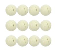 sourcing map 12 Pcs Precut Walkers Tennis Balls, Universal Precut Glide Ball Walkers Accessories Glides for Furniture Legs and Floor Protection, Dark White