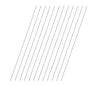 sourcing map 12 Pcs Round Steel Rod 1.3mm Diameter HSS Lathe Bar Stock Tool 150mm Long for Shaft Gear Drill Lathes Boring Machine Turning Miniature Axle Cylindrical Pin DIY Craft Tool