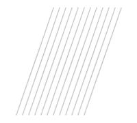 sourcing map 12 Pcs Round Steel Rod 1mm Diameter HSS Lathe Bar Stock Tool 150mm Long for Shaft Gear Drill Lathes Boring Machine Turning Miniature Axle Cylindrical Pin DIY Craft Tool