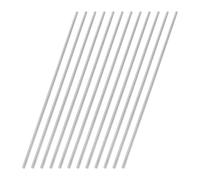 sourcing map 12 Pcs Round Steel Rod 2.2mm Diameter HSS Lathe Bar Stock Tool 100mm Long for Shaft Gear Drill Lathes Boring Machine Turning Miniature Axle Cylindrical Pin DIY Craft Tool