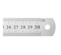 sourcing map 12 Pcs Steel Ruler 12"x1-1/32" Machinist Metal Ruler Carbon Steel Metric Straight Edge Measuring Tools 0.3mm Thick for Engineering Architect Drawing Home Office