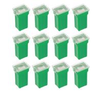 sourcing map 12 Pcs Tall Profile Car Fuses,32V DC 40A Box Shaped Cartridge Fuse Automotive for Pickup Trucks,Cars,Rvs,Boats