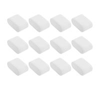 sourcing map 12 Pcs Watch Display Pillow, 2.8x1.7x1.2 Inch Flannelette Bracelet Pillows, Display Storage Cushion for Watch Bangle Jewelry, White