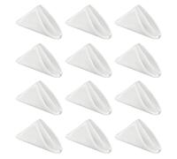 sourcing map 12 Pcs White Satin Napkins, 12x12 Inch Dinner Napkins Cloth Washable Polyester Soft Square Table Decoration for Restaurant Parties Wedding Dining Banquet Event
