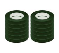 sourcing map 12 Rolls Floral Tapes 1/2 Inch 30 Yards Flower Adhesive Waterproof Tape for Floral Arranging Wedding Bouquet Wrap Craft Florist Tape, Medium Green
