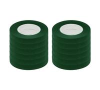 sourcing map 12 Rolls Floral Tapes 1/2 Inch 30 Yards Flower Adhesive Waterproof Tape for Floral Arranging Wedding Bouquet Wrap Craft Florist Tape, Pine Green