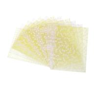 sourcing map 12 Sheets Scrapbook Textured Paper, Yellow Scrapbooking Paper with Translucent Pattern Sheet for Scrapbook Planner Book Card Junk Journal Supplies Card DIY Project, 3.9x5.5 Inch