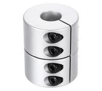 sourcing map 12 to 13mm ID Shaft Coupling 40mm L Shaft Coupler Connector | Aluminum Alloy Rigid Joint Motor Accessories for 3D Printer,DIY,Robots Model,CN