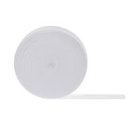 sourcing map 12 Yards Sewing Elastic Bands 3/4 Inch 20mm Width Flat Knit Stretch Elastic Cord for DIY Projects Arts and Crafts, White