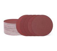 sourcing map 120 Pcs 75mm 3 Inch Sanding Disc 400/600/800/1000/1200/2000 Grit Hook and Loop Sandpaper Random Orbital Sander Pads for Woodworking Automotive Metal
