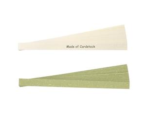 sourcing map 120 Pcs Green & White Sentence Strips Cardstock, 0.4" x 5.9" Blank Unlined Paper Strips, Handwriting Practice Tools for Home Office DIY Arts Creativity Hand Crafts