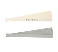 sourcing map 120 Pcs Grey & White Sentence Strips Cardstock, 0.4" x 5.9" Blank Unlined Paper Strips, Handwriting Practice Tools for Home Office DIY Arts Creativity Hand Crafts