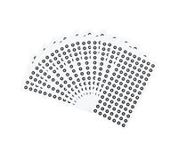 sourcing map 1200 Pcs 3D Scanner Markers 3mm High Reflective 3D Scanning Dots 3D Tracking Dots Reference Point 3D Target Diffuse Reflection Markers for Laser 3D Scanners(3x6mm)