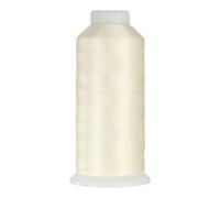 sourcing map 120D/2 Sewing Thread 4374 Yards Polyester Quilting Long Arm Thread All Purpose Hand Stitching Machine Embroidery Threads for Sewing Quilting Piecing and Sewing Machine Creamy White