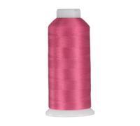 sourcing map 120D/2 Sewing Thread 4374 Yards Polyester Quilting Long Arm Thread All Purpose Hand Stitching Machine Embroidery Thread for Sewing Quilting Piecing and Sewing Machine Dark Rose Red