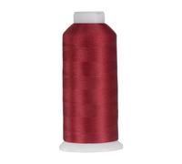 sourcing map 120D/2 Sewing Thread 4374 Yards Polyester Quilting Long Arm Thread All Purpose Hand Stitching Machine Embroidery Threads for Sewing Quilting Piecing and Sewing Machine Dark Red
