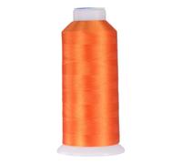 sourcing map 120D/2 Sewing Thread 4374 Yards Polyester Quilting Long Arm Thread All Purpose Hand Stitching Machine Embroidery Threads for Sewing Quilting Piecing and Sewing Machine Tangerine