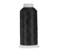 sourcing map 120D/2 Sewing Thread 4374 Yards Polyester Quilting Long Arm Thread All Purpose Hand Stitching Machine Embroidery Threads for Sewing Quilting Piecing and Sewing Machine Black