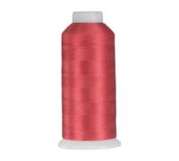 sourcing map 120D/2 Sewing Thread 4374 Yards Polyester Quilting Long Arm Thread All Purpose Hand Stitching Machine Embroidery Threads for Sewing Quilting Piecing and Sewing Machine Blossom Pink