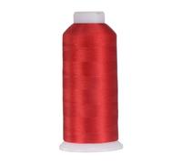 sourcing map 120D/2 Sewing Thread 4374 Yards Polyester Quilting Long Arm Thread All Purpose Hand Stitching Machine Embroidery Thread for Sewing Quilting Piecing and Sewing Machine Christmas Red