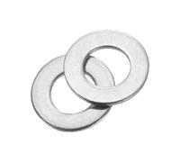 sourcing map 120Pcs 304 Stainless Steel Flat Washers, M3x6x0.1mm Ultra Thin Flat Spacers, Flat Ring Fasteners for Bolts Screws, Electronic Repair, Automotive, Mechanical Industry