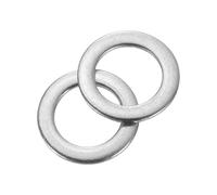 sourcing map 120Pcs 304 Stainless Steel Flat Washers, M5x8x0.1mm Ultra Thin Flat Spacers, Flat Ring Fasteners for Bolts Screws, Electronic Repair, Automotive, Mechanical Industry