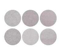 sourcing map 125mm Mesh Sanding Disc, 60pcs 80/100/120/180/240/320 Grit Dust Free Drywall Sandpaper Hook and Loop Sander Pads for Drywall Putty Floor