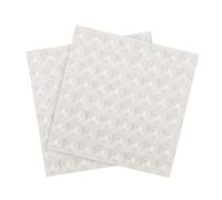 sourcing map 128Pcs Cabinet Door Bumpers Small Self-Adhesive Clear Rubber Cupboard Door Feet Cabinet Pads for Door Furniture Drawer, 12x4mm