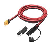 sourcing map 12AWG SAE to XT60 Connector Extension Cable 6ft, XT60 Female to SAE Cord with Polarity Reverse Adapter for Cars, Solar Panels, Charging
