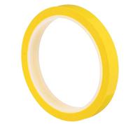 sourcing map 12mm x 33 Meters Graphic Tape Whiteboard Grid Marking Tape Pinstripe Chart Line, Dark Yellow