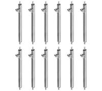 sourcing map 12pcs 19mm Quick Release Spring Bar 1.8mm Diameter Stainless Steel Watch Pins Replacement Band Link Pins Lugs for Watch Band Straps