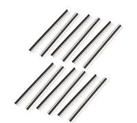 sourcing map 12Pcs 2.54mm Pitch Single Row Male 90 Degree Right Angle Pin Header