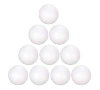 sourcing map 12Pcs 2" White Polystyrene Foam Balls Smooth Round Solid Ball for Crafts, Art, DIY, Household, Party Decorations