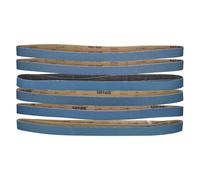 sourcing map 12pcs 2 x 72" Sanding Belts 2pcs Each of 36/40/60/80/100/120 Grit Zirconia Oxide Flush Joint Belt Sander Paper for Metal Woodworking Automotive Repair