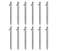 sourcing map 12pcs 24mm Quick Release Spring Bar 1.8mm Diameter Stainless Steel Watch Pins Replacement Band Link Pins Lugs for Watch Band Straps