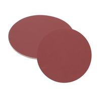 sourcing map 12pcs 250mm PSA Sanding Discs, 180 Grits Aluminum Oxide Self Adhesive Stick Back Sandpapers, No-Hole Round Wet/Dry Sander Papers, Sand Auto Car Paint, Wood, Metal