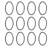 sourcing map 12Pcs A-133 Nitrile Rubber O-Rings, 1-13/16" ID 2" OD 3/32" Width Round Seal Rings Gasket for Lighter Repair Flashlight Lens Faucet Seal Repair Air Machine Plumbing Compressor