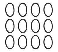 sourcing map 12Pcs A-222 Nitrile Rubber O-Rings, 1-1/2" ID 1-3/4" OD 1/8" Width Round Seal Rings Gasket for Lighter Repair Flashlight Lens Faucet Seal Repair Air Machine Plumbing Compressor