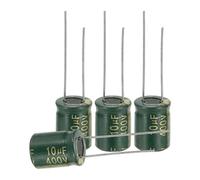 sourcing map 12Pcs Electrolytic Capacitor High Frequency 10UF 400V with Aluminum Radial Leads 10 x 13mm High Ripple Current Low Impedance