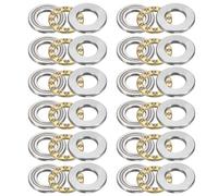 sourcing map 12pcs F12-23M Thrust Ball Bearings, 12mm x 23mm x 7.5mm Miniature Thrust Bearing with Washers Chrome Steel Single Direction for Conveyor Systems Machine Tools